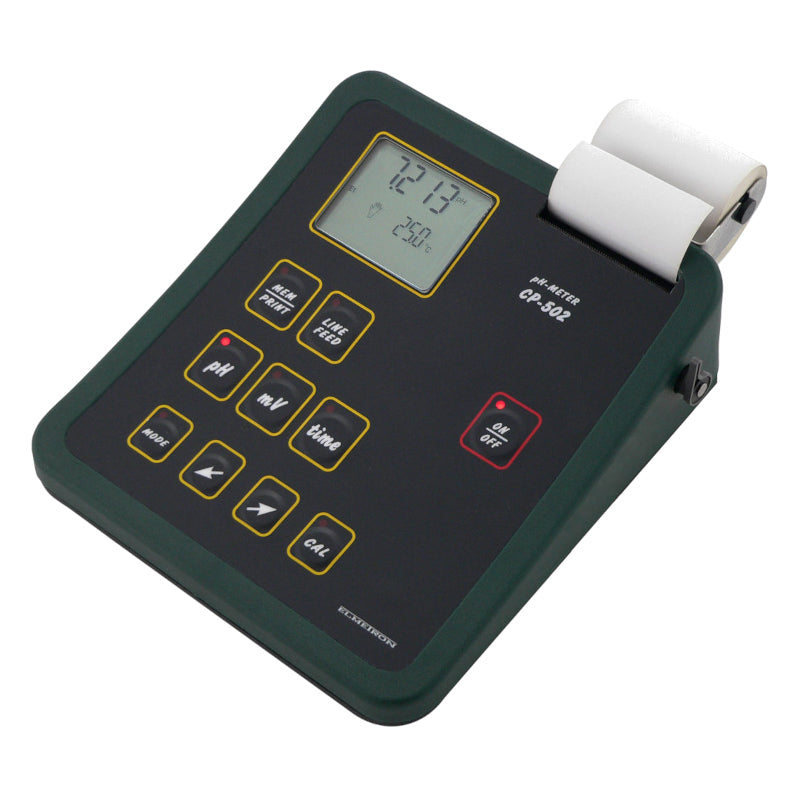 Stacjonarny pH-metr/mV CP-502 z drukarką, elektrodą EPS-1 i czujnikiem temperatury