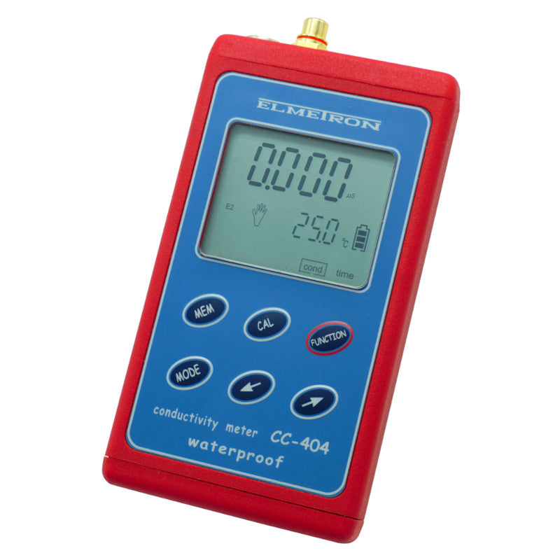 Wodoszczelny konduktometr/solomierz CC-404