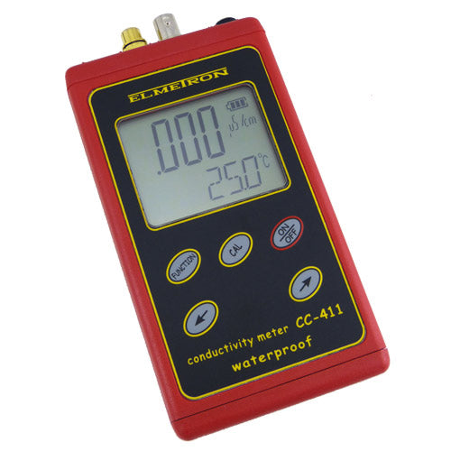 Wodoszczelny konduktometr/solomierz CC-411