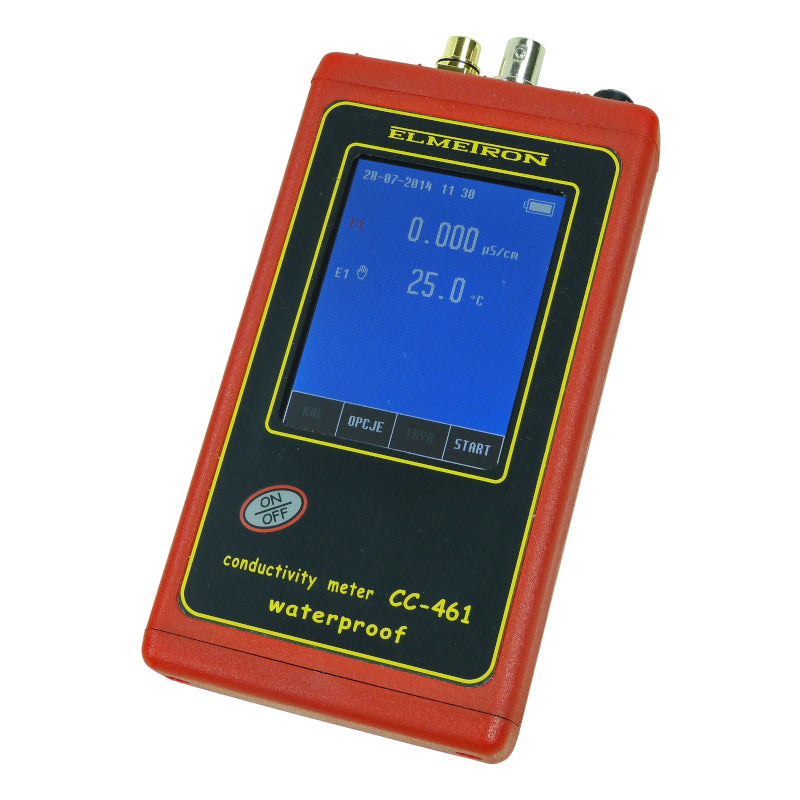 Wodoszczelny konduktometr/solomierz CC-461