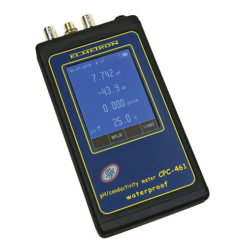 Wodoszczelny pH/konduktometr/solomierz CPC-461