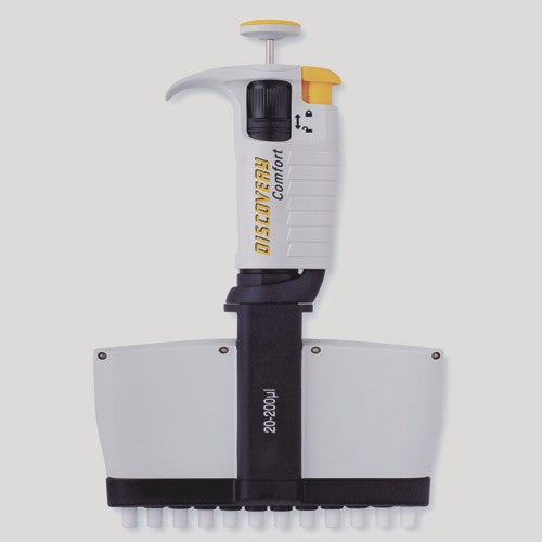Mikropipeta dwunastokanałowa o zmiennej nastawie DISCOVERY COMFORT (HTL) 20 - 200ul