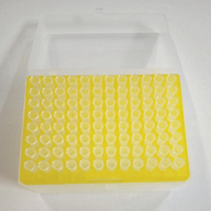 Końcówki z filtrem OMNITIP o poj. 1-20µl, bezbarwne w statywie, jałowe (10x96szt)