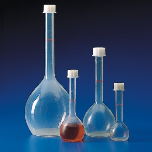 Kolba miarowa z PMP z nakrętką 50ml