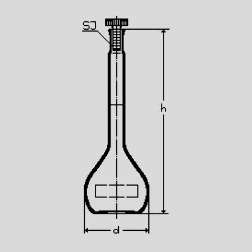 Kolba miarowa szklana klasy B 25 ml