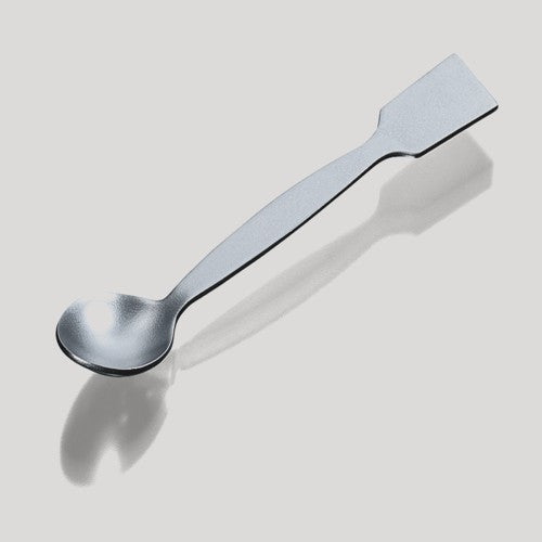 Szpatułko - łyżka metalowa 120mm z łyżką prostą