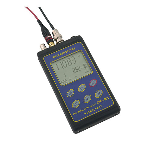 Wodoszczelny pH/konduktometr/solomierz CPC-401