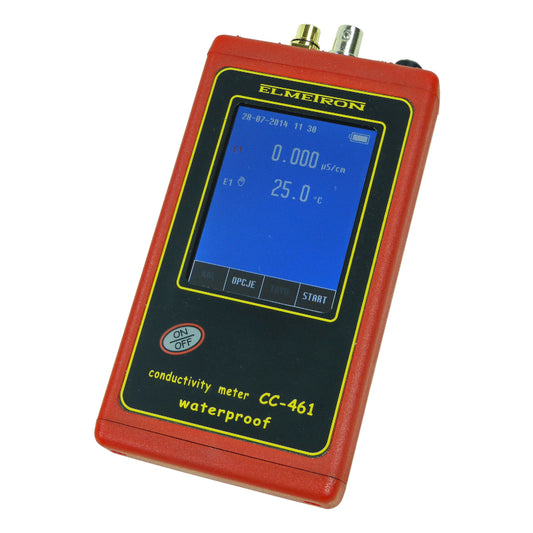 Wodoszczelny konduktometr/solomierz CC-461
