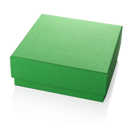 Pudełko kartonowe 134x134x51mm na 100szt probówek 2/5ml do głębokiego zamrażania, białe