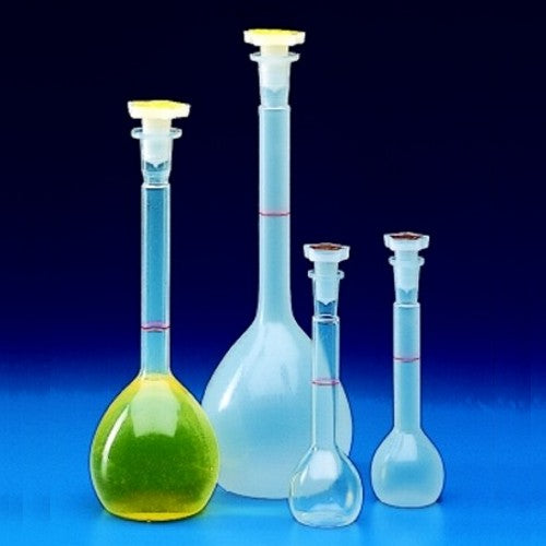 Kolba miarowa polipropylenowa z korkiem 100ml
