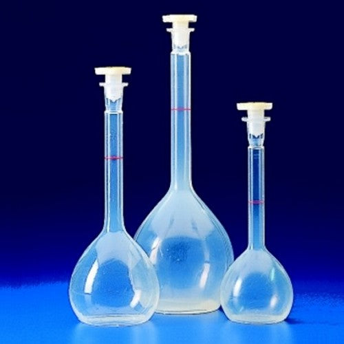 Kolba miarowa z PMP z korkiem 100ml