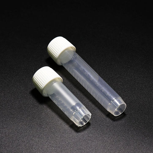 Probówka PP 10ml (16x94mm) stożkowodenna, stojąca, skalowana z białą nakrętką PE (100szt)