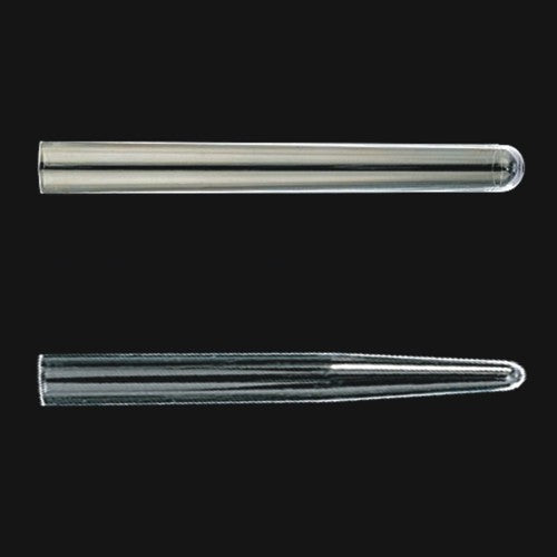 Probówka PS 10ml (16x100mm) okrągłodenna bez obrzeża, bez znaczników (500szt)
