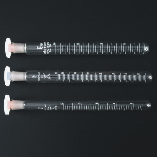 Probówka szklana Egertza 15ml (15x180mm) okrągłodenna ze szlifem 10/13mm, z podziałką co 0,2ml