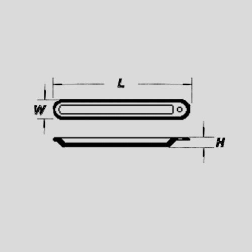Łódeczka do spalań 90 mm  JIPO