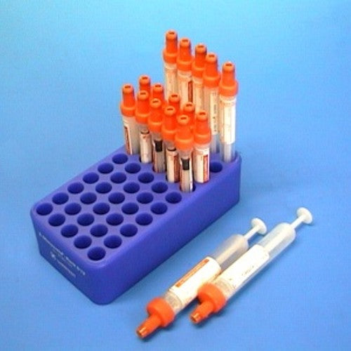 Probówko-strzykawka z heparyną litową (korek pomarańczowy) do osocza na 1,2ml krwi śr.8x66 (50szt)