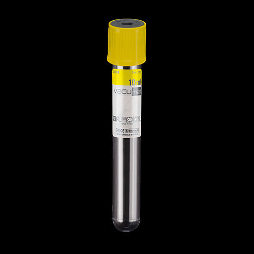 Vacumed® probówka na 10ml moczu, 16x100mm jałowa korek żółty (100szt)