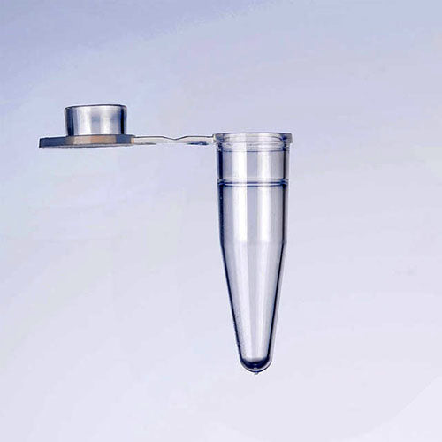 Mikroprobówka PP do PCR stożkowodenna 0,2ml 6/21mm autoklawowalna z zamknięciem, bez znaczników (1000szt)