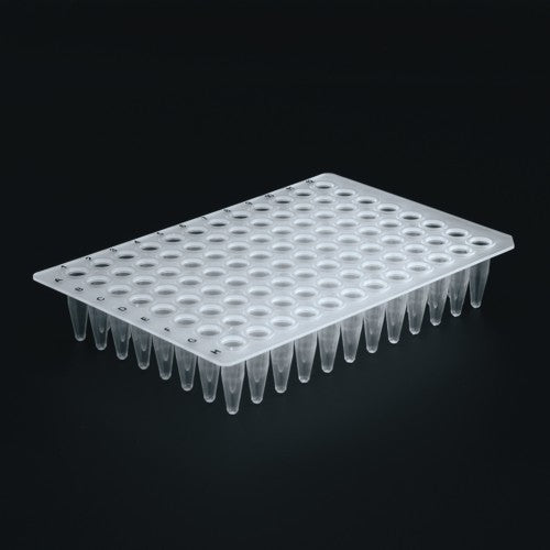 Probówki PP Multiply® 0,3ml neutralne w 96 miejscowej płytce bez kołnierza PCR Preformance Tested (5szt)