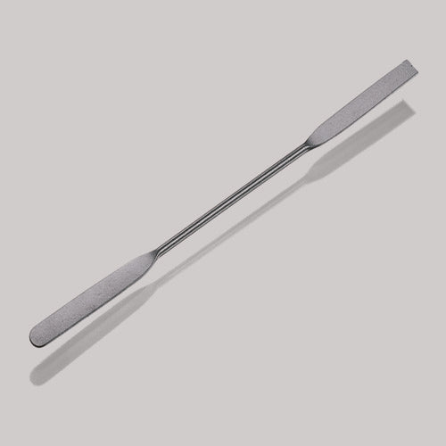 Mikroszpatułka dwustronna metalowa 100mm