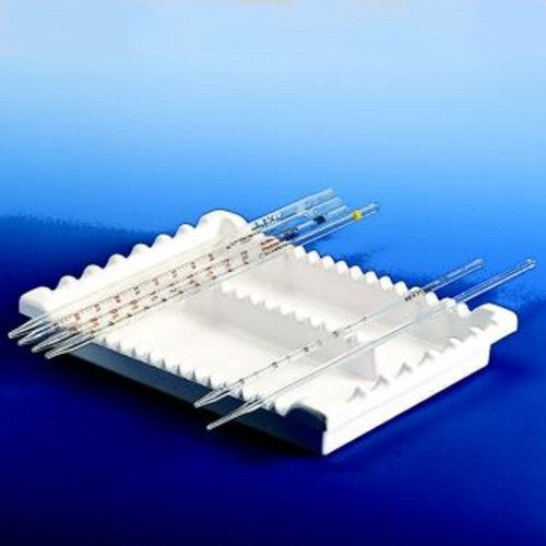 Taca na pipety szklane plastikowa PVC  wymiary: 216x283x40mm