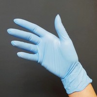 Rękawice jednorazowe nitrylowe bezpudrowe